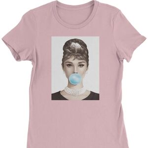NWT Audrey Hepburn Bubble Gum Tee